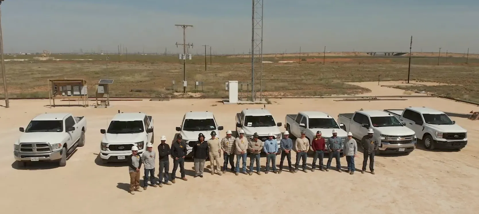 Twin Eagle Solutions team and fleet